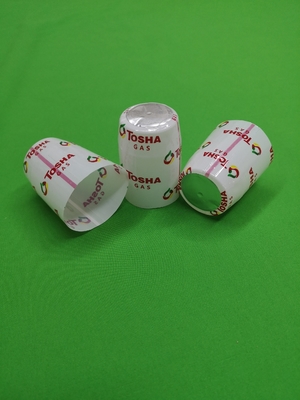 Various Colors Shrink Caps with Top Disc for LPG cylinder valve sealing