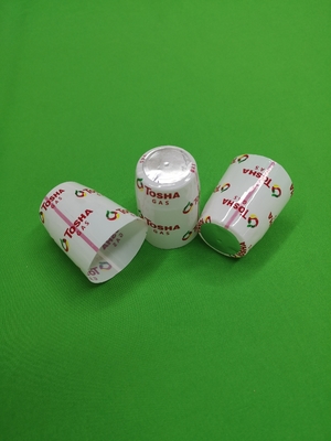 Various Colors Shrink Caps with Top Disc for LPG cylinder valve sealing
