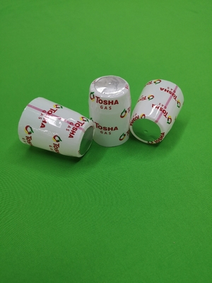 Various Colors Shrink Caps with Top Disc for LPG cylinder valve sealing