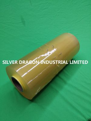 PVC Mushroom Cling Film with breath holes Size 16microns x 380mm x 1524m