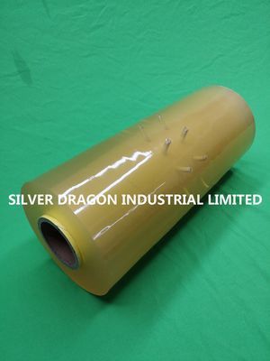 PVC Mushroom Cling Film with breath holes Size 16microns x 380mm x 1524m