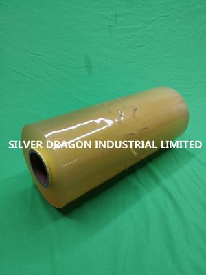 PVC Mushroom Cling Film with breath holes Size 16microns x 380mm x 1524m