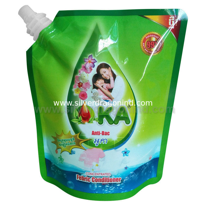 High Quanlity Stand up Spout Pouch for 200ml Washing Liquid Packing