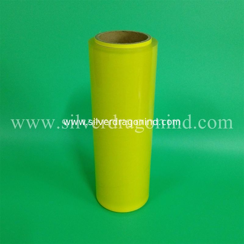 FDA approval high transparent PVC food cling film in 10 micron x 30cm x 300m