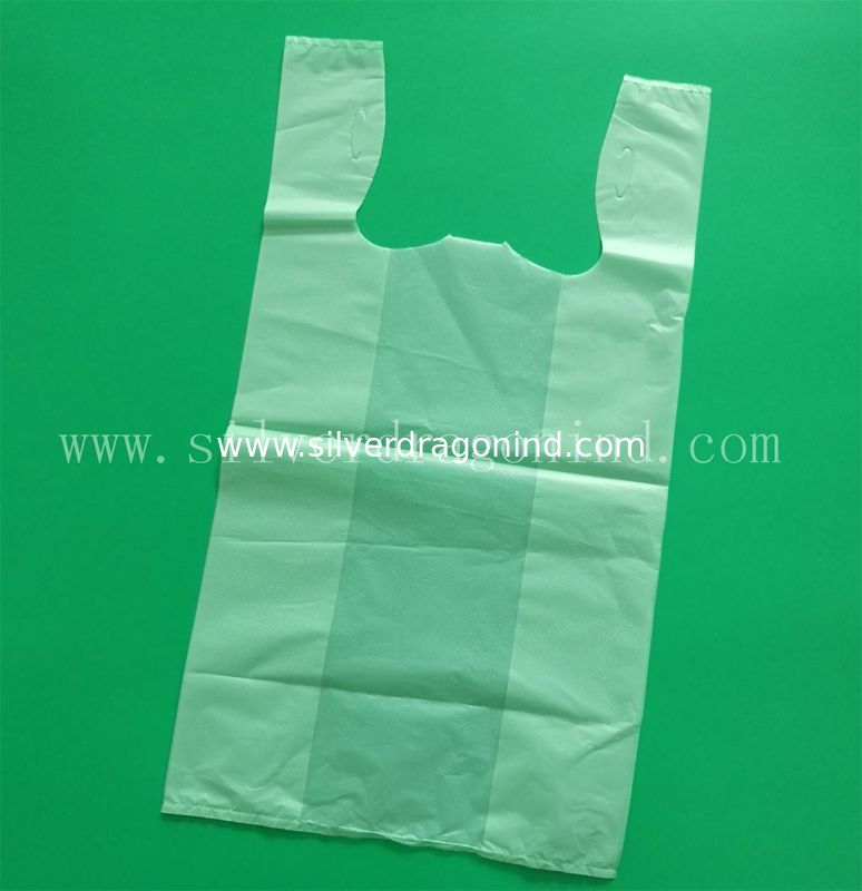 Custom Bio-Based T-Shirt Bag, Biodegradable bag,Eco-Friendly bag,Wow!High quality,Low price