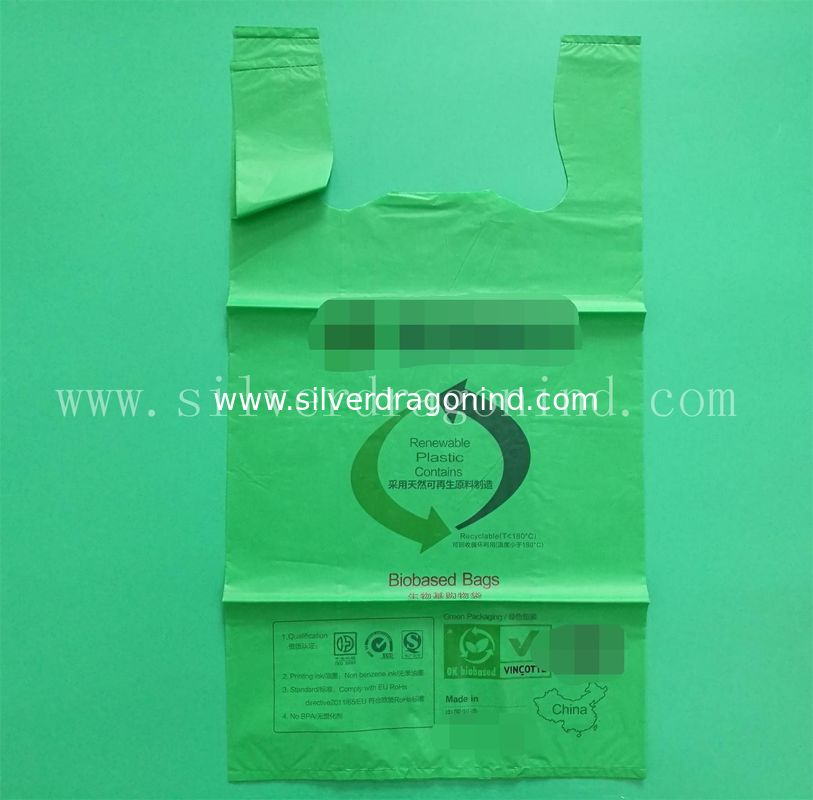 High quality Bio-Based Vest Bag, Biodegradable Vest bag,Eco-Friendly Vest bag,Wow!High quality,Low price