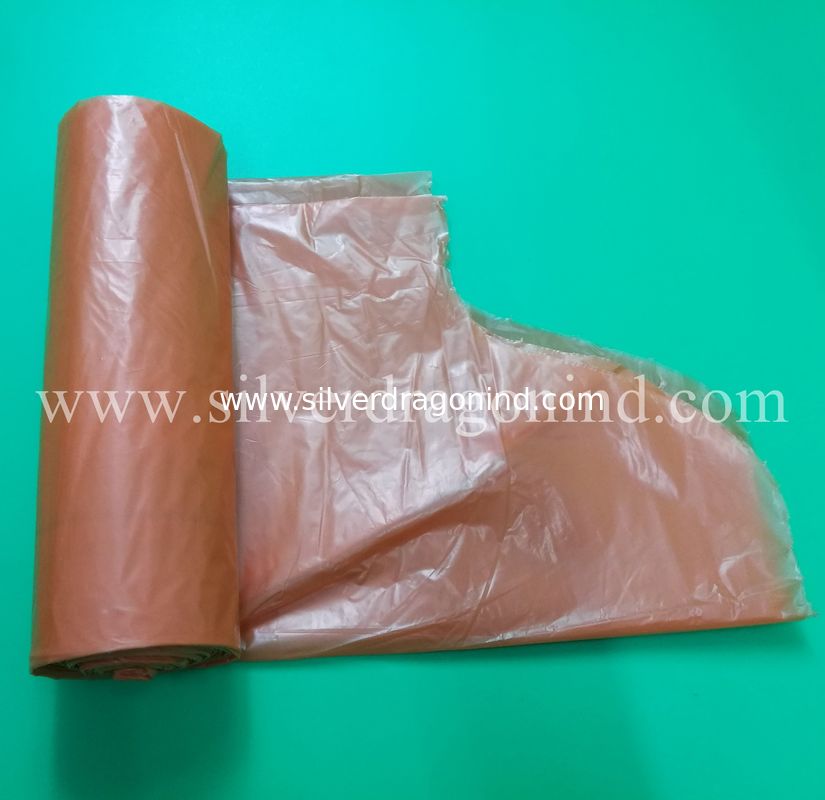 Super Value Custom HDPE/LDPE Plastic Trash /Garbage /Rubbish Bag On Roll, with Handle-Tie,High Quality,Low Price