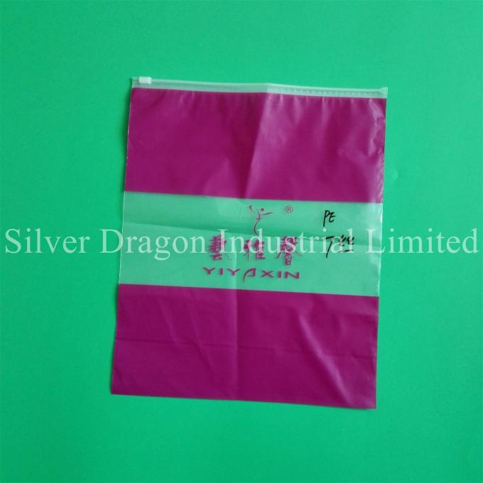 Custom zipper bags with slider